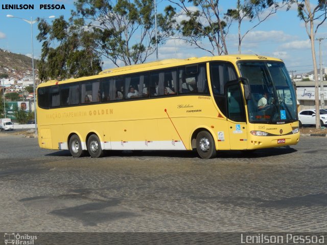 Viação Itapemirim 5545 na cidade de Caruaru, Pernambuco, Brasil, por Lenilson da Silva Pessoa. ID da foto: 5257028.