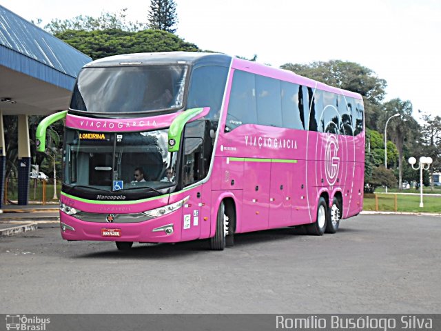 Viação Garcia 7199 na cidade de Rolândia, Paraná, Brasil, por Romílio Busólogo Silva . Número da foto: #5256102.