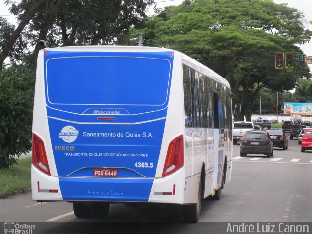 Ita Transportes 4365.5 na cidade de Goiânia, Goiás, Brasil, por André Luiz Canon. ID da foto: 5256354.