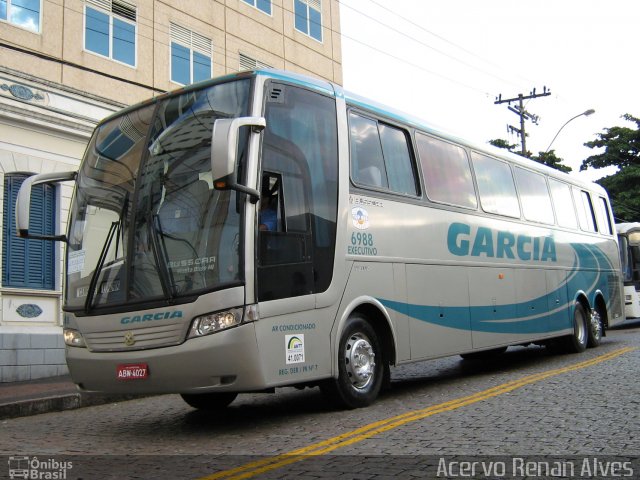 Viação Garcia 6988 na cidade de Campinas, São Paulo, Brasil, por George Miranda. ID da foto: 5262143.