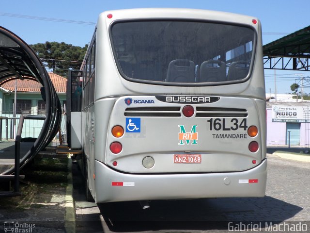 Viação Tamandaré 16L34 na cidade de Curitiba, Paraná, Brasil, por Gabriel Machado. Número da foto: #5316029.
