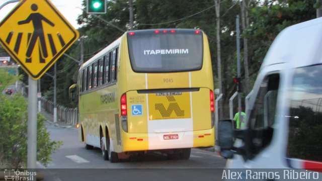 Viação Itapemirim 9045 na cidade de Taubaté, São Paulo, Brasil, por Alex Ramos Ribeiro. ID da foto: 5317454.