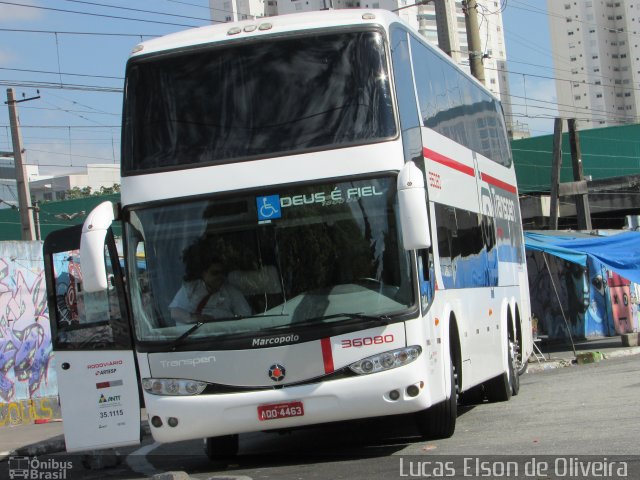 Transpen Transporte Coletivo e Encomendas 36080 na cidade de São Paulo, São Paulo, Brasil, por Lucas Elson de Oliveira. Número da foto: #5314681.