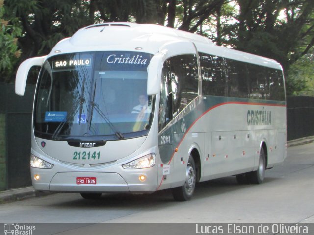 Expresso Cristália 212141 na cidade de São Paulo, São Paulo, Brasil, por Lucas Elson de Oliveira. Número da foto: #5314705.