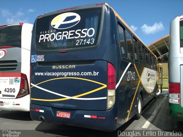 Viação Progresso 27143 na cidade de Aparecida, São Paulo, Brasil, por Douglas Célio Brandao. Número da foto: #5315424.