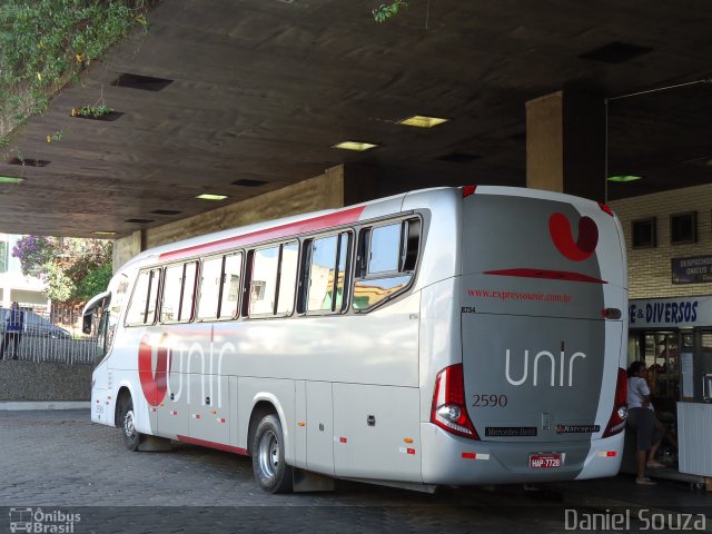 Expresso Unir 2590 na cidade de Belo Horizonte, Minas Gerais, Brasil, por Daniel Souza. ID da foto: 5315945.