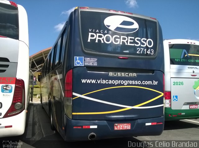 Viação Progresso 27143 na cidade de Aparecida, São Paulo, Brasil, por Douglas Célio Brandao. Número da foto: #5315411.