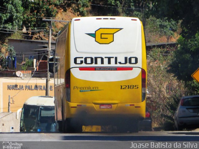 Empresa Gontijo de Transportes 12185 na cidade de Timóteo, Minas Gerais, Brasil, por Joase Batista da Silva. ID da foto: 5338058.