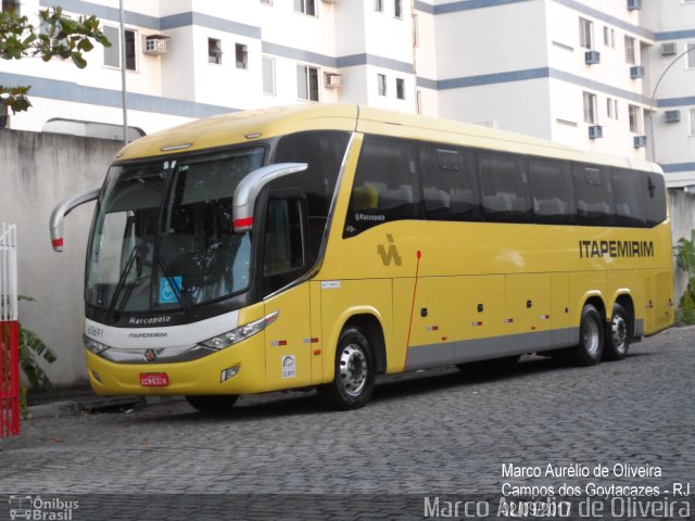 Viação Itapemirim 60691 na cidade de Campos dos Goytacazes, Rio de Janeiro, Brasil, por Marco Aurélio de Oliveira. Número da foto: #5339502.