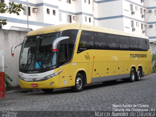 Viação Itapemirim 60691 na cidade de Campos dos Goytacazes, Rio de Janeiro, Brasil, por Marco Aurélio de Oliveira. ID da foto: 5339502.