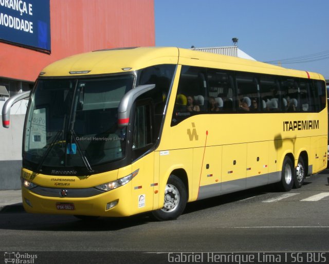 Viação Itapemirim 60767 na cidade de Rio de Janeiro, Rio de Janeiro, Brasil, por Gabriel Henrique Lima. Número da foto: #5336727.