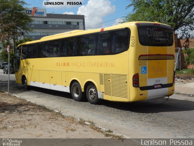 Viação Itapemirim 8659 na cidade de Caruaru, Pernambuco, Brasil, por Lenilson da Silva Pessoa. ID da foto: 5336778.