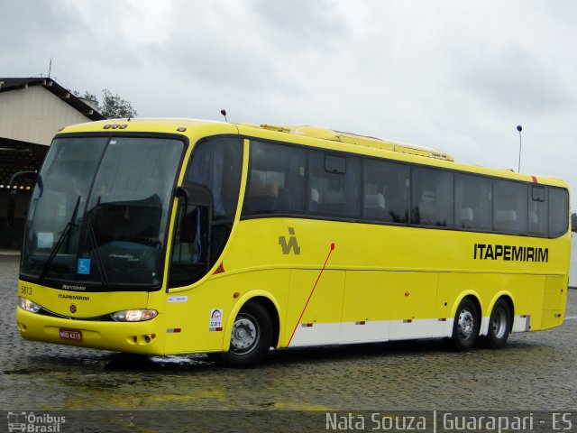 Viação Itapemirim 5813 na cidade de Guarapari, Espírito Santo, Brasil, por Natã  Souza. ID da foto: 5338963.