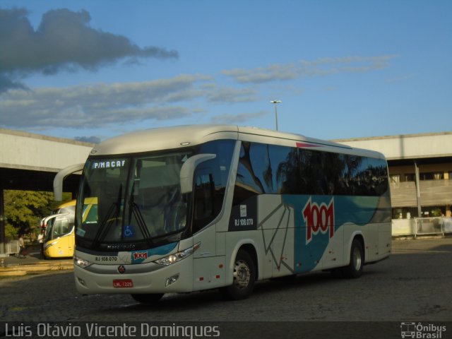 Auto Viação 1001 RJ 108.070 na cidade de Campos dos Goytacazes, Rio de Janeiro, Brasil, por Luis Otávio Vicente Domingues. ID da foto: 5341634.