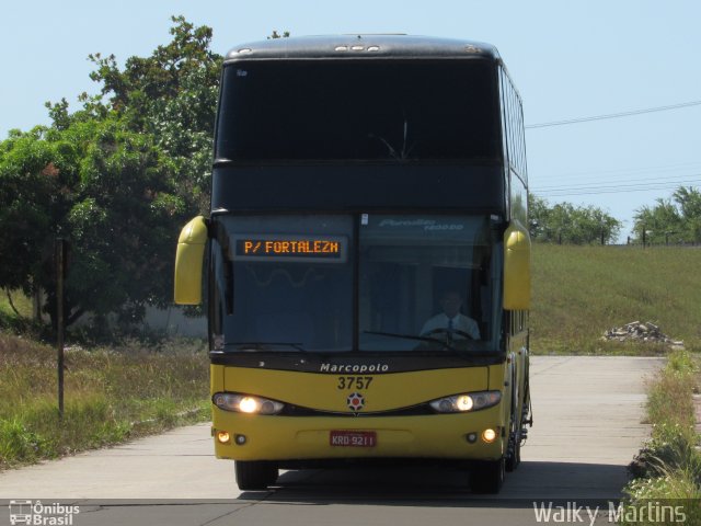 Viação Nordeste 3757 na cidade de Natal, Rio Grande do Norte, Brasil, por Walky Martins Nascimento. ID da foto: 5341130.