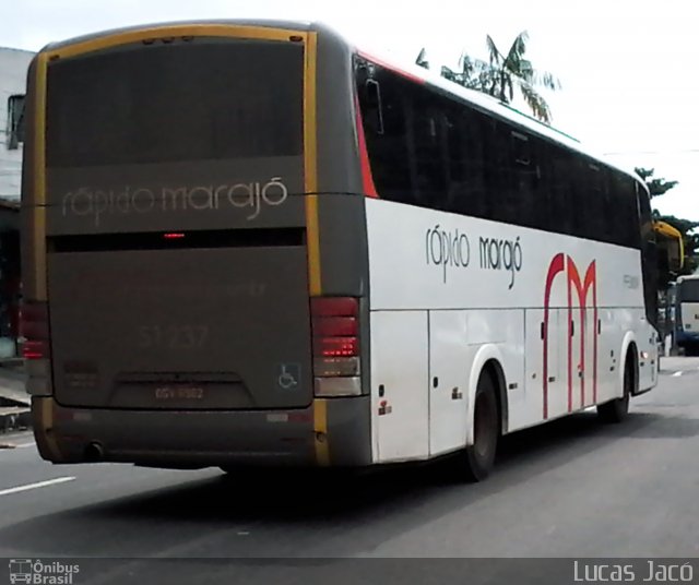 Rápido Marajó 51237 na cidade de Belém, Pará, Brasil, por Lucas Jacó. Número da foto: #5341454.