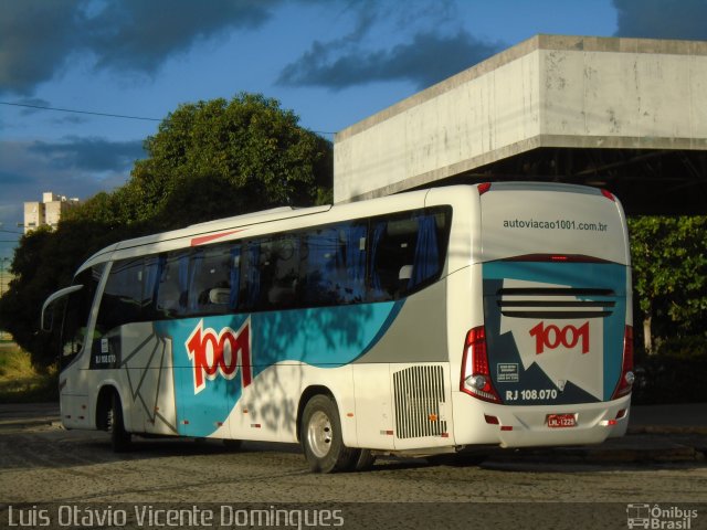 Auto Viação 1001 RJ 108.070 na cidade de Campos dos Goytacazes, Rio de Janeiro, Brasil, por Luis Otávio Vicente Domingues. ID da foto: 5341552.