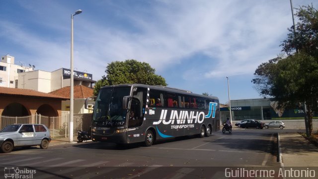 Juninho Turismo 16100 na cidade de Araxá, Minas Gerais, Brasil, por Guilherme Antonio. ID da foto: 5341017.