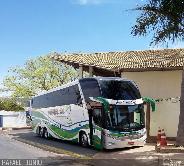 Pantanal Sul Turismo 5013 na cidade de Caldas Novas, Goiás, Brasil, por RAFAEL  JUNIO FONSECA. Número da foto: #5341227.