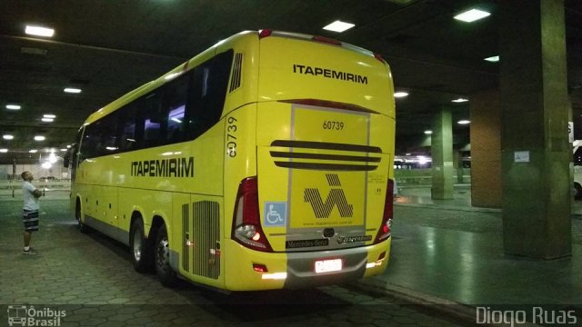 Viação Itapemirim 60739 na cidade de Belo Horizonte, Minas Gerais, Brasil, por Diogo Ruas. Número da foto: #5342933.