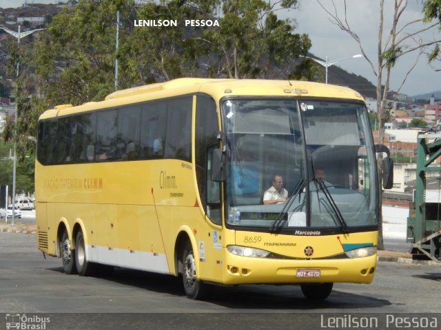 Viação Itapemirim 8659 na cidade de Caruaru, Pernambuco, Brasil, por Lenilson da Silva Pessoa. ID da foto: 5342814.