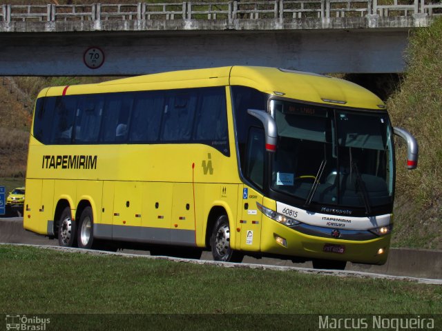 Viação Itapemirim 60815 na cidade de Barra Mansa, Rio de Janeiro, Brasil, por Marcus Nogueira . ID da foto: 5342529.