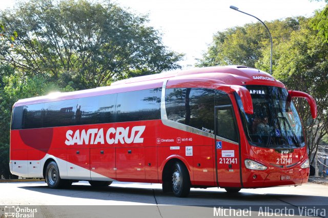 Viação Santa Cruz 212141 na cidade de São Paulo, São Paulo, Brasil, por Michael  Alberto Vieira. Número da foto: #5343253.