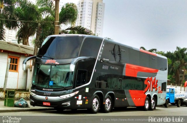 Style Bus 4000 na cidade de Santos, São Paulo, Brasil, por Ricardo Luiz. ID da foto: 5344599.