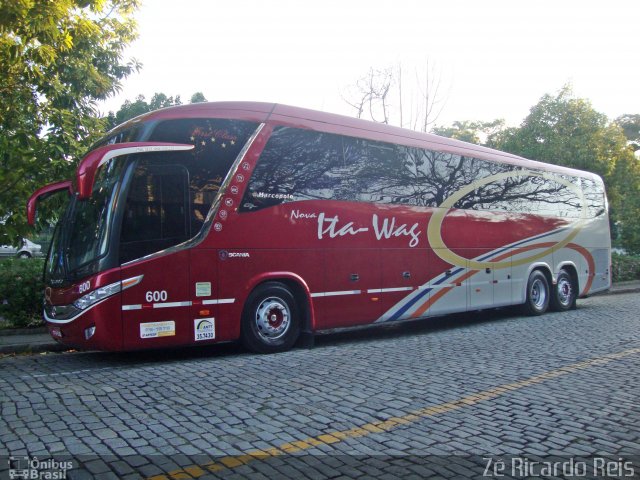 Nova Ita-Wag Transportes 600 na cidade de Petrópolis, Rio de Janeiro, Brasil, por Zé Ricardo Reis. ID da foto: 5342945.