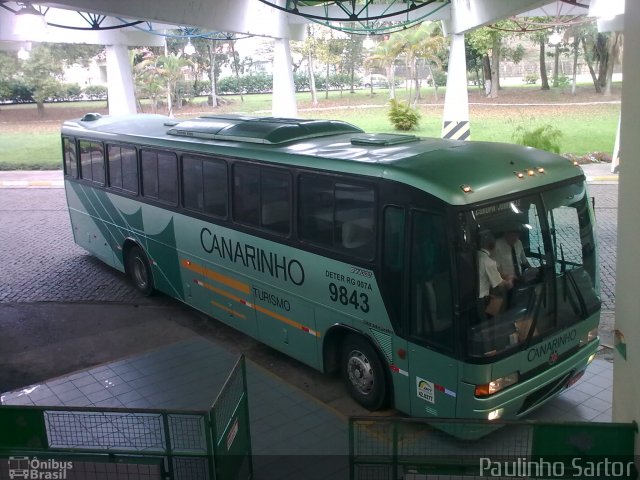 Viação Canarinho 9843 na cidade de Joinville, Santa Catarina, Brasil, por Paulinho Sartor. Número da foto: #5342222.