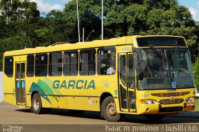 Viação Garcia 7407 na cidade de Maringá, Paraná, Brasil, por ISAAC MATOS PREIZNER. Número da foto: #5343157.