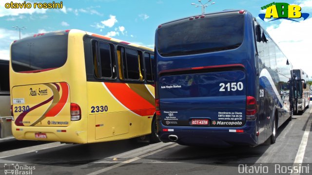 Starbus Viagens e Turismo 2150 na cidade de Aparecida, São Paulo, Brasil, por Otavio Rossini. Número da foto: #5345717.