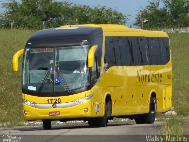 Viação Nordeste 1720 na cidade de Natal, Rio Grande do Norte, Brasil, por Walky Martins Nascimento. Número da foto: #5346048.