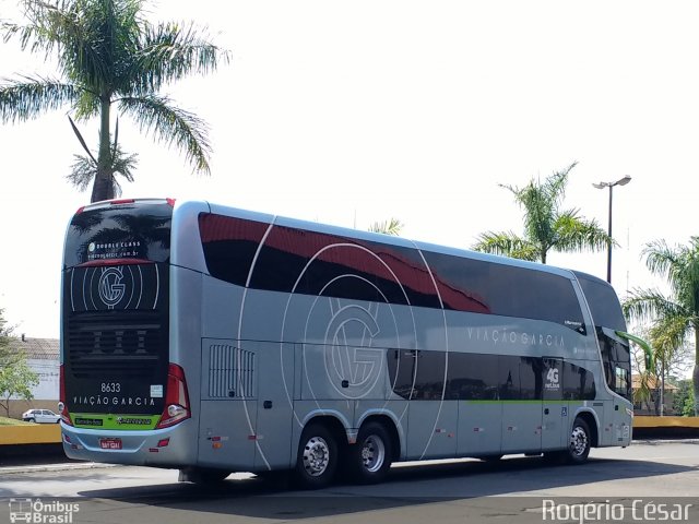 Viação Garcia 8633 na cidade de Londrina, Paraná, Brasil, por Rogério César. Número da foto: #5346437.