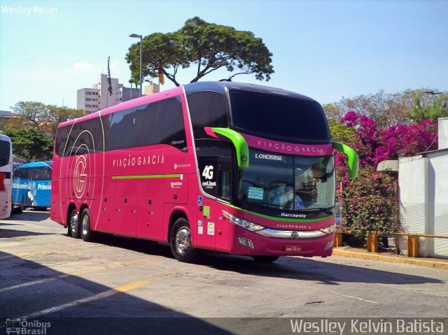 Viação Garcia 7249 na cidade de Sorocaba, São Paulo, Brasil, por Weslley Kelvin Batista. ID da foto: 5345126.