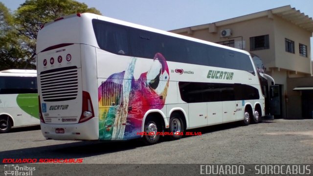 Eucatur - Empresa União Cascavel de Transportes e Turismo 5321 na cidade de Guaíra, Paraná, Brasil, por EDUARDO - SOROCABUS. Número da foto: #5345186.