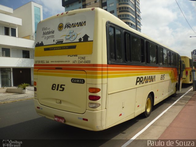 Viação Praiana 815 na cidade de Itajaí, Santa Catarina, Brasil, por Paulo de Souza. Número da foto: #5345647.