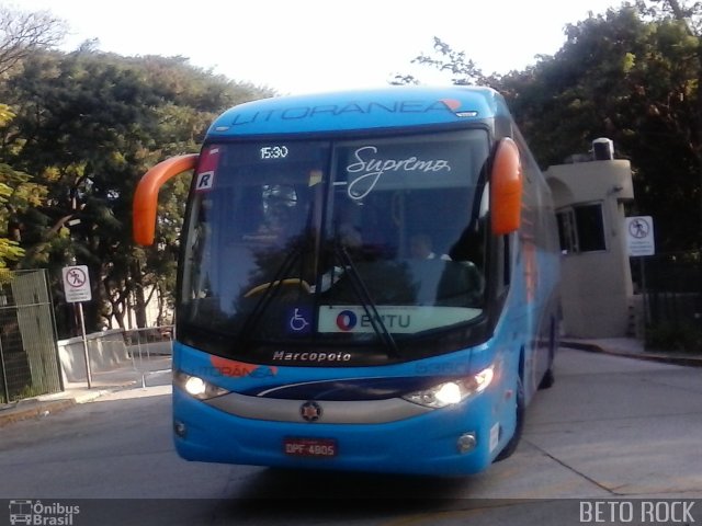 Litorânea Transportes Coletivos 5360 na cidade de São Paulo, São Paulo, Brasil, por Alberto Selinke. Número da foto: #5347477.