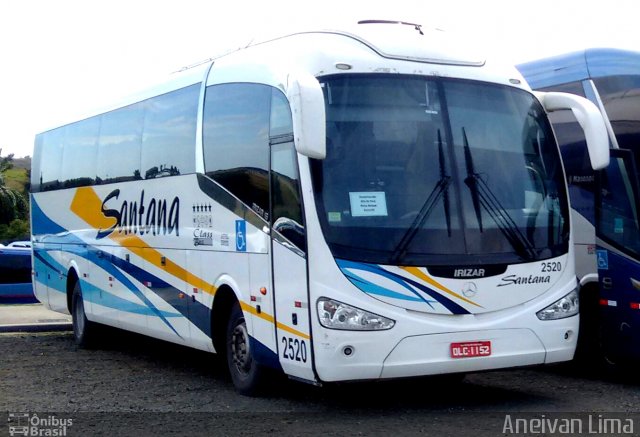 Empresas de Transportes Santana e São Paulo 2520 na cidade de Camaçari, Bahia, Brasil, por Aneivan Lima. ID da foto: 5348433.