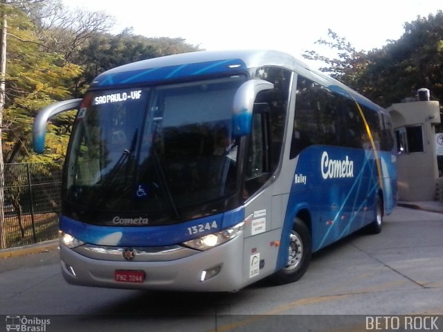 Viação Cometa 13244 na cidade de São Paulo, São Paulo, Brasil, por Alberto Selinke. ID da foto: 5347476.