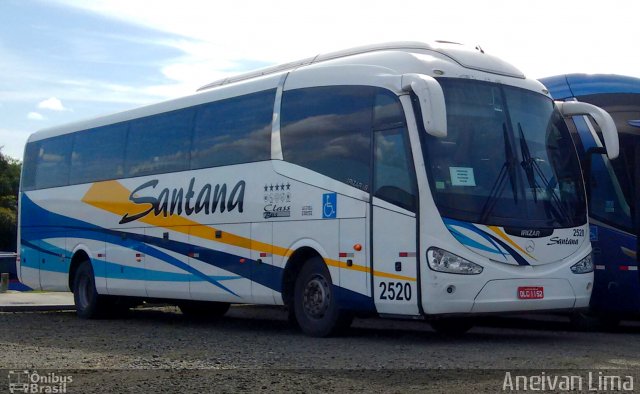 Empresas de Transportes Santana e São Paulo 2520 na cidade de Camaçari, Bahia, Brasil, por Aneivan Lima. ID da foto: 5348445.