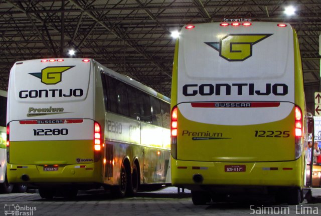 Empresa Gontijo de Transportes 12225 na cidade de Vitória, Espírito Santo, Brasil, por Saimom  Lima. Número da foto: #5348225.