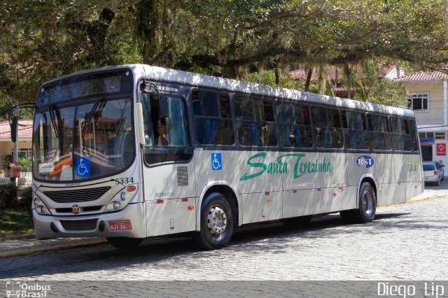 RST - Rodoviária Santa Terezinha 5334 na cidade de São Pedro de Alcântara, Santa Catarina, Brasil, por Diego Lip. ID da foto: 5347411.