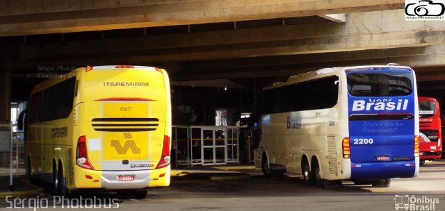 Viação Itapemirim 60631 na cidade de Campinas, São Paulo, Brasil, por Sérgio de Sousa Elias. ID da foto: 5348478.