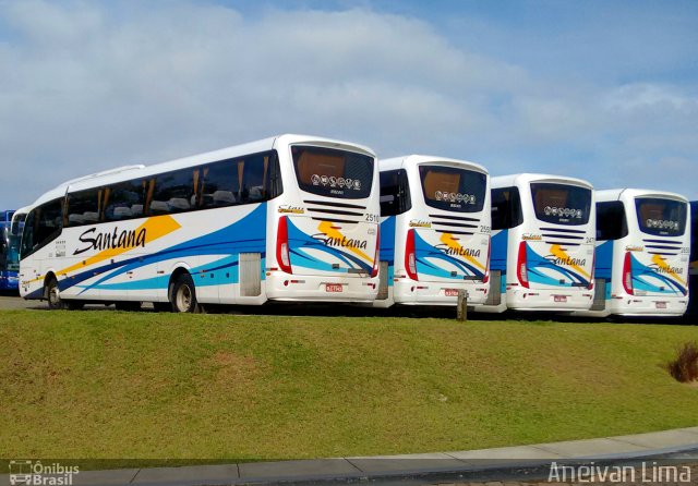 Empresas de Transportes Santana e São Paulo 2510 na cidade de Camaçari, Bahia, Brasil, por Aneivan Lima. ID da foto: 5348452.