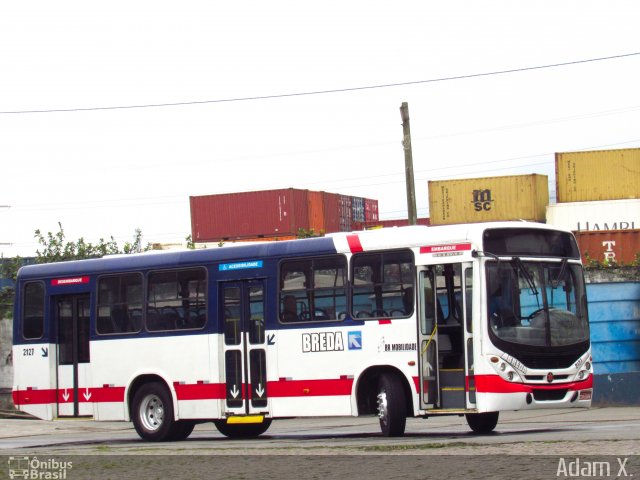 Breda Transportes e Serviços 2127 na cidade de Cubatão, São Paulo, Brasil, por Adam Xavier Rodrigues Lima. ID da foto: 5347538.