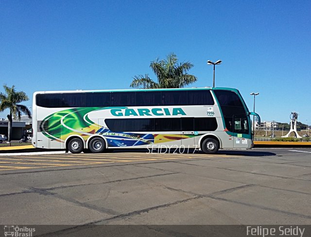 Viação Garcia 7996 na cidade de Londrina, Paraná, Brasil, por Felipe Seidy . Número da foto: #5347155.
