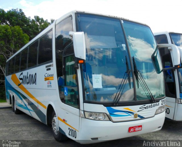 Empresas de Transportes Santana e São Paulo 2100 na cidade de Camaçari, Bahia, Brasil, por Aneivan Lima. Número da foto: #5348586.