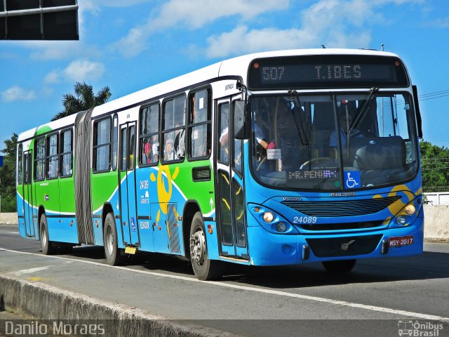 Unimar Transportes 24089 na cidade de Vitória, Espírito Santo, Brasil, por Danilo Moraes. Número da foto: #5348013.