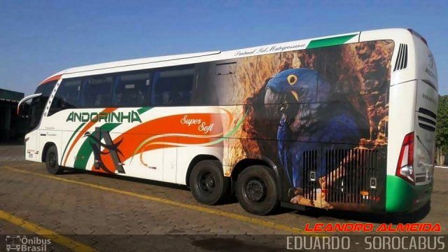 Empresa de Transportes Andorinha  na cidade de Presidente Prudente, São Paulo, Brasil, por EDUARDO - SOROCABUS. ID da foto: 5349441.